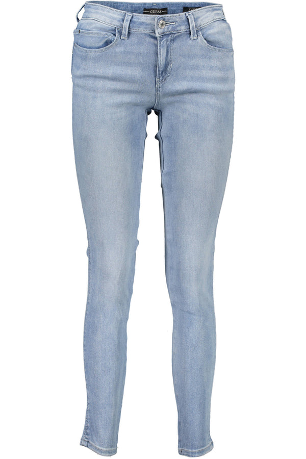 GUESS JEANS JEANS DENIM DONNA AZZURRO