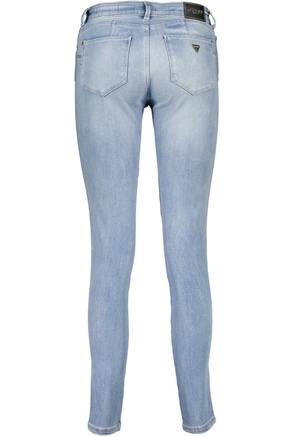 GUESS JEANS JEANS DENIM DONNA AZZURRO