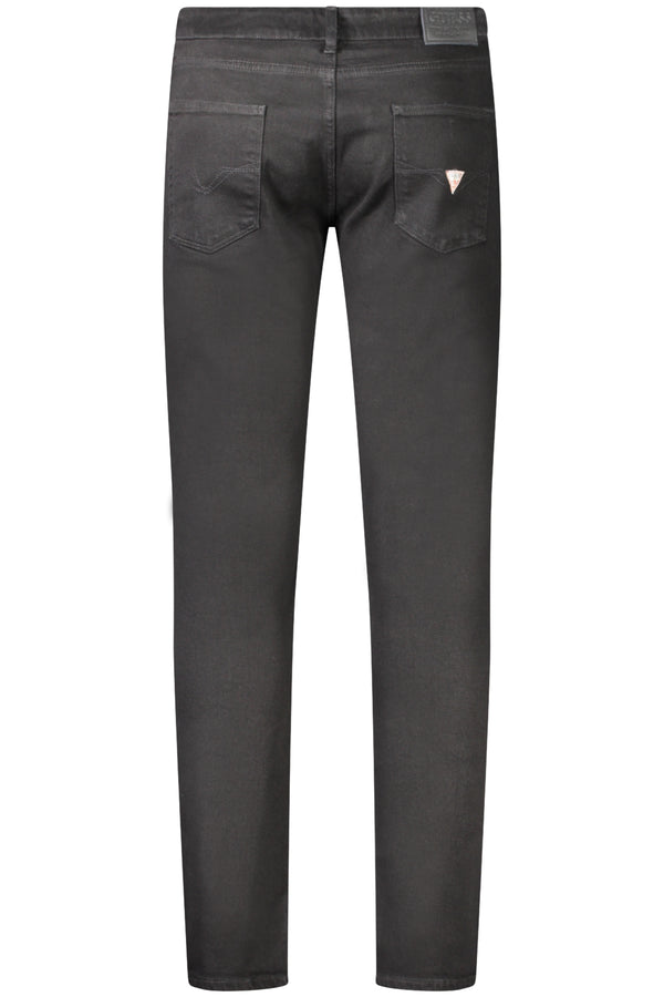 GUESS JEANS JEANS DENIM UOMO NERO