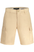 GUESS JEANS PANTALONE BERMUDA UOMO BEIGE