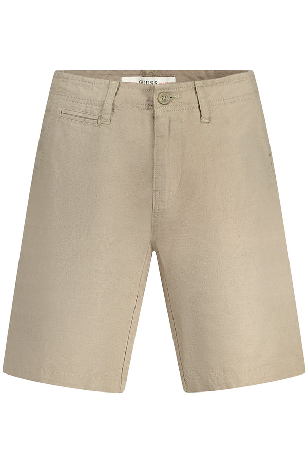 GUESS JEANS PANTALONE BERMUDA UOMO MARRONE