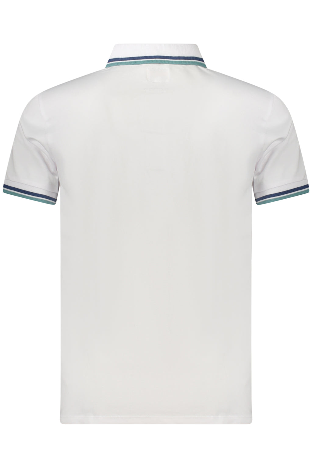 GUESS JEANS POLO MANICHE CORTE UOMO BIANCO