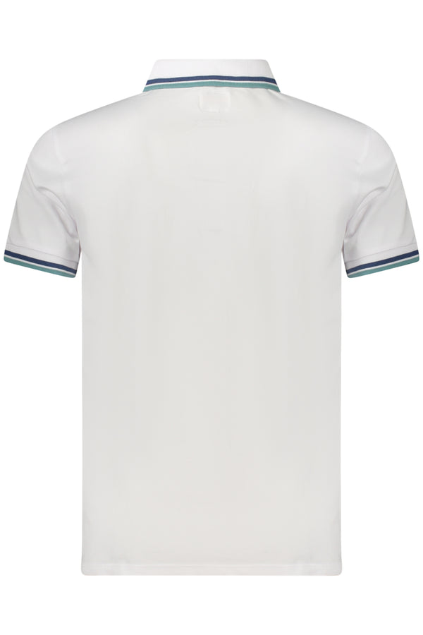 GUESS JEANS POLO MANICHE CORTE UOMO BIANCO