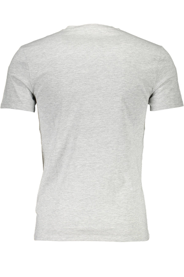 GUESS JEANS T-SHIRT MANICHE CORTE UOMO GRIGIO