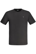 GUESS JEANS T-SHIRT MANICHE CORTE UOMO NERO