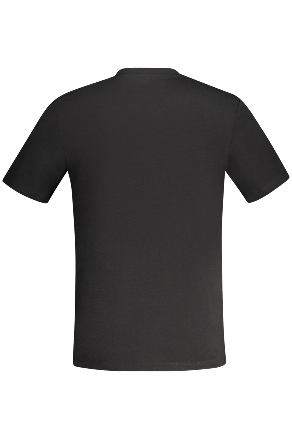 GUESS JEANS T-SHIRT MANICHE CORTE UOMO NERO