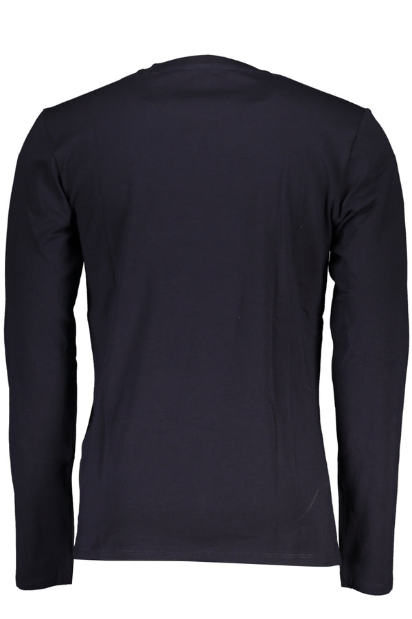 GUESS JEANS T-SHIRT MANICHE LUNGHE UOMO BLU