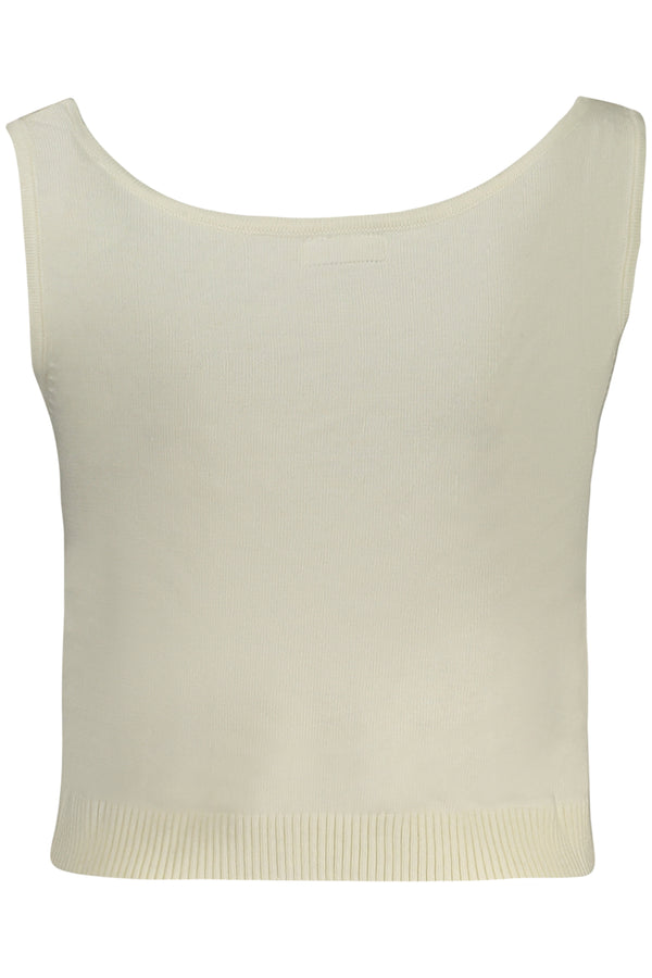 GUESS JEANS TOP DONNA BIANCO
