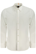 HUGO BOSS CAMICIA MANICHE LUNGHE UOMO BIANCO