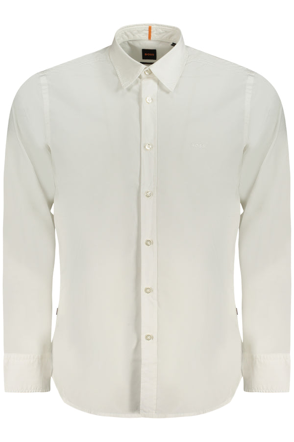 HUGO BOSS CAMICIA MANICHE LUNGHE UOMO BIANCO