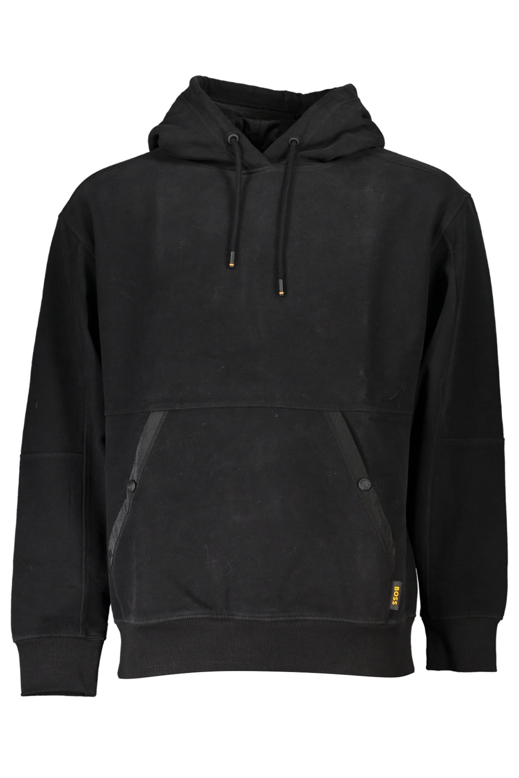 HUGO BOSS FELPA SENZA ZIP UOMO NERO