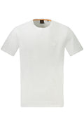 HUGO BOSS T-SHIRT MANICHE CORTE UOMO BIANCO