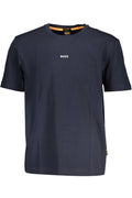HUGO BOSS T-SHIRT MANICHE CORTE UOMO BLU