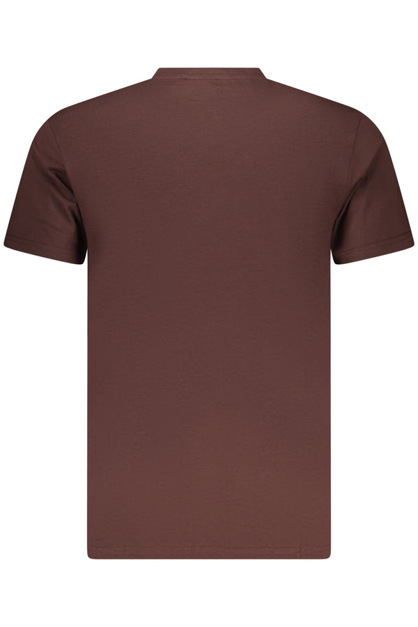 ICEBERG T-SHIRT MANICHE CORTE UOMO MARRONE