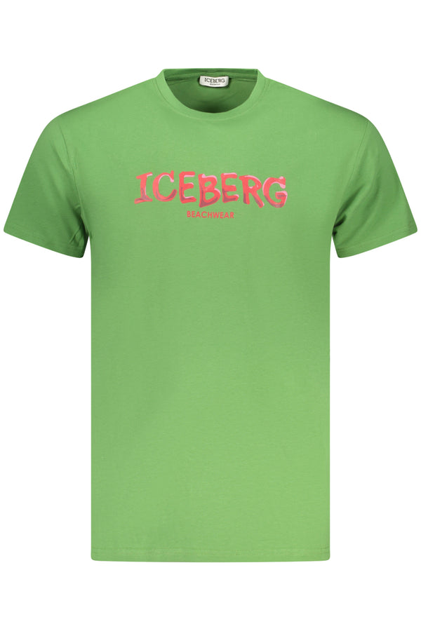 ICEBERG T-SHIRT MANICHE CORTE UOMO VERDE