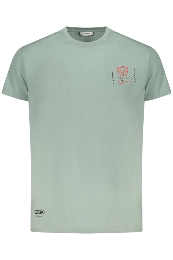 ICEBERG T-SHIRT MANICHE CORTE UOMO VERDE