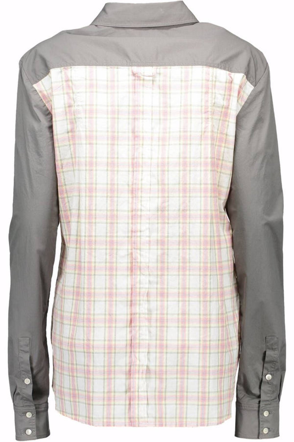 JOHN GALLIANO CAMICIA MANICHE LUNGHE DONNA GRIGIO