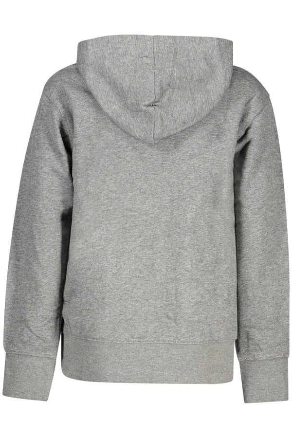 JORDAN FELPA CON ZIP BAMBINO GRIGIO