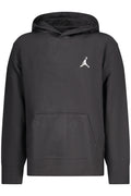 JORDAN FELPA CON ZIP BAMBINO NERO