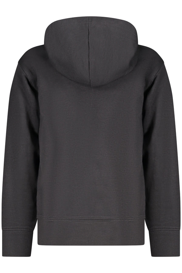 JORDAN FELPA CON ZIP BAMBINO NERO