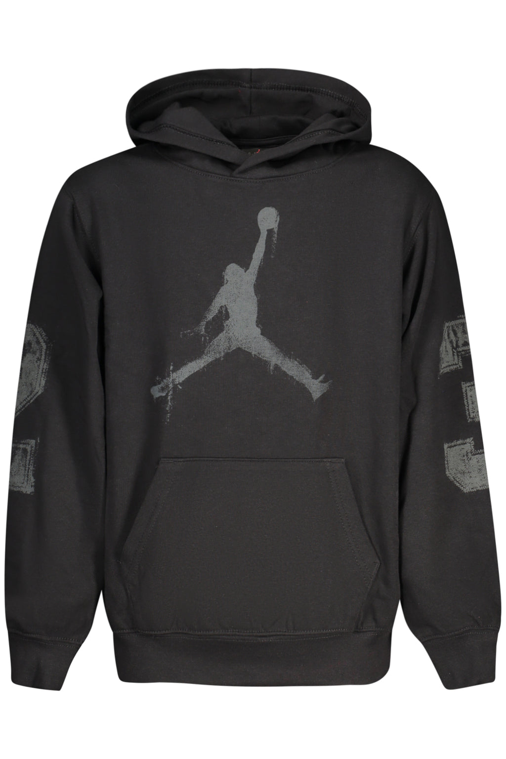 JORDAN FELPA SENZA ZIP BAMBINO NERO