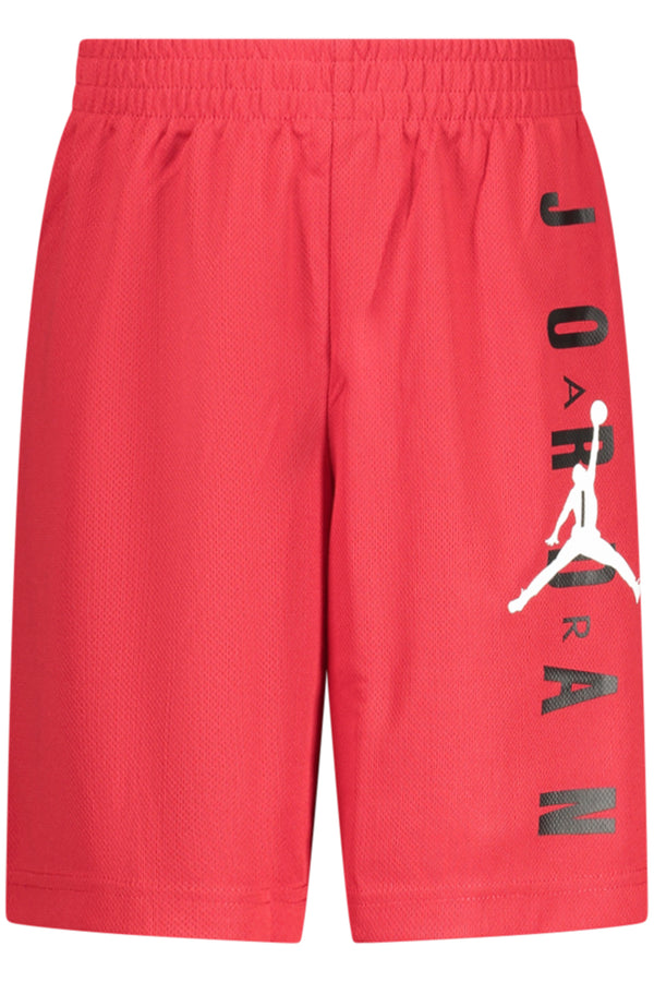 JORDAN PANTALONE SHORT BAMBINO ROSSO