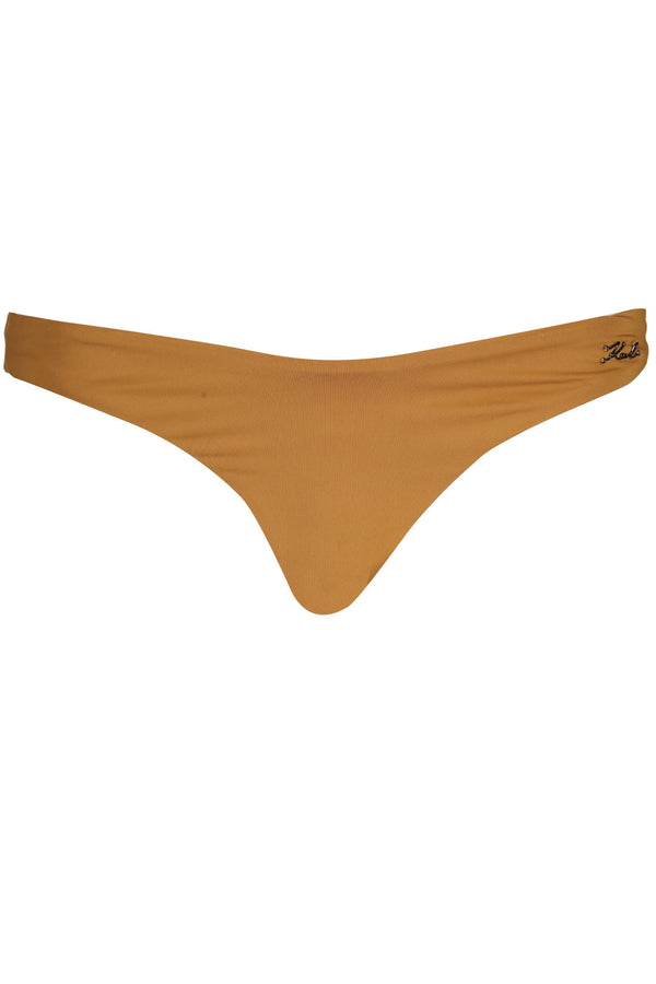 KARL LAGERFELD BEACHWEAR COSTUME PARTE SOTTO DONNA MARRONE