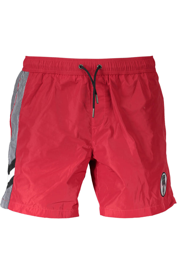 KARL LAGERFELD BEACHWEAR COSTUME PARTE SOTTO UOMO ROSSO