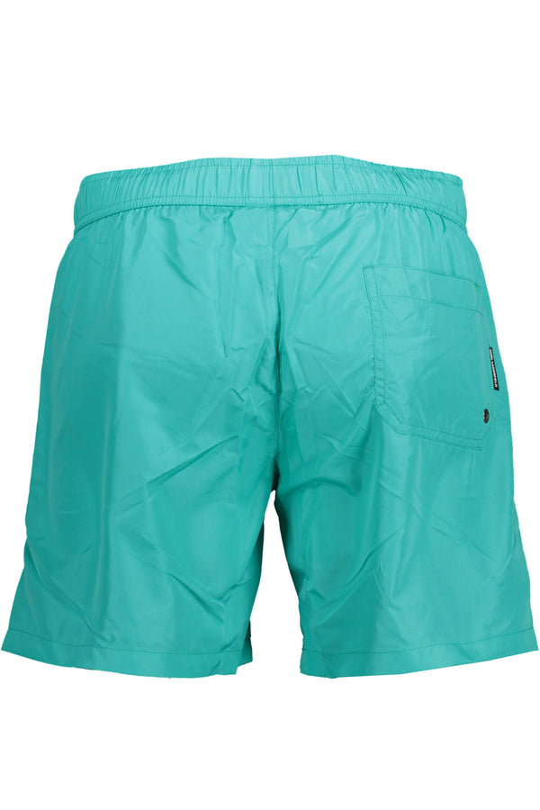 KARL LAGERFELD BEACHWEAR COSTUME PARTE SOTTO UOMO VERDE