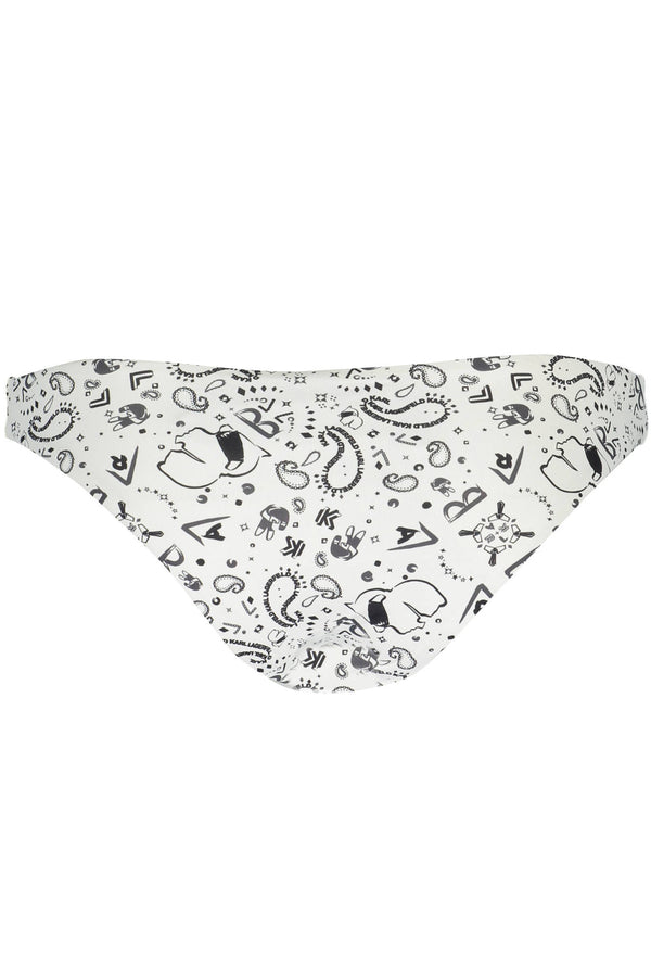 KARL LAGERFELD COSTUME PARTE SOTTO DONNA BIANCO