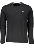 LA MARTINA T-SHIRT MANICHE LUNGHE UOMO NERO