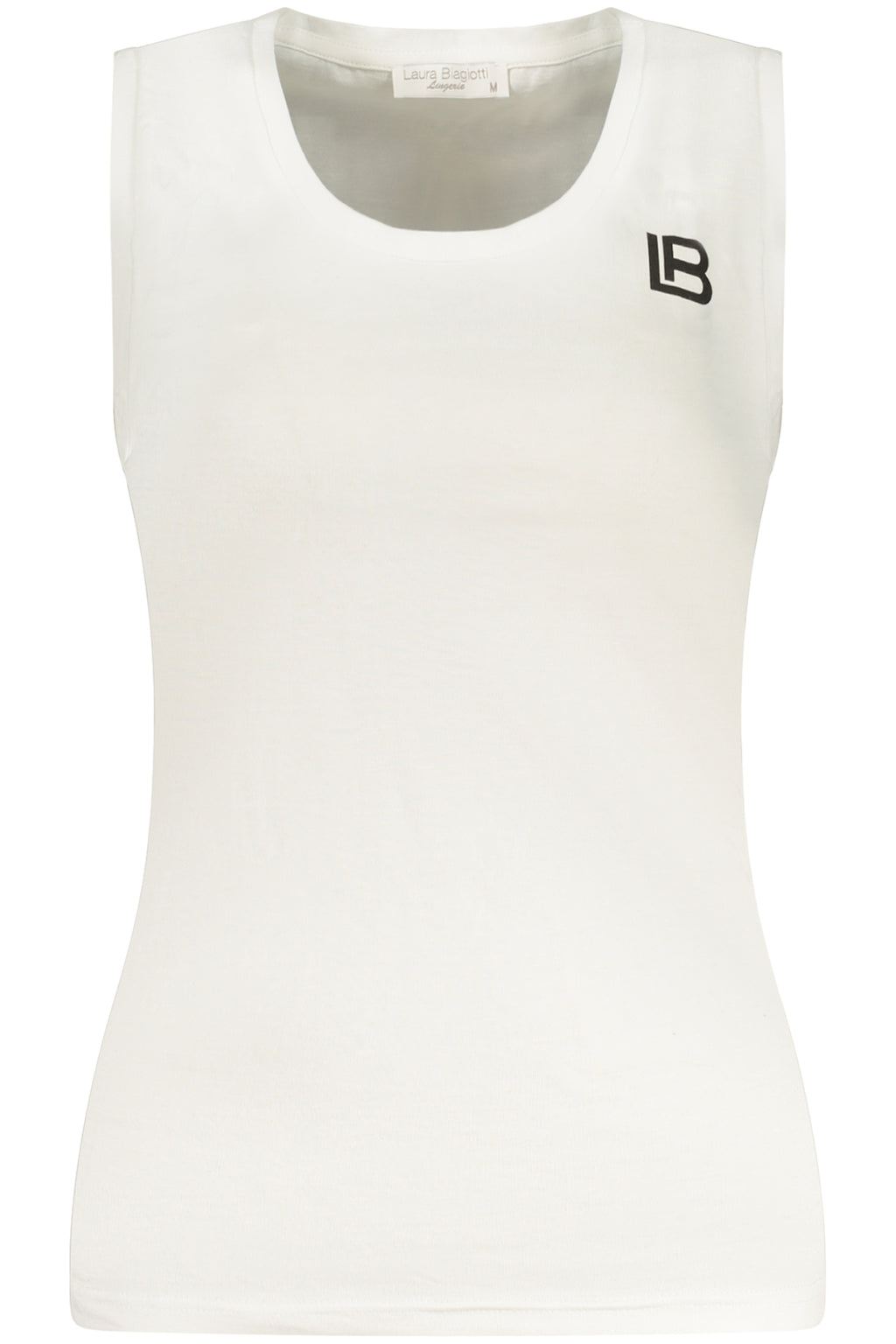 LAURA BIAGIOTTI CANOTTA ESTERNABILE DONNA BIANCO