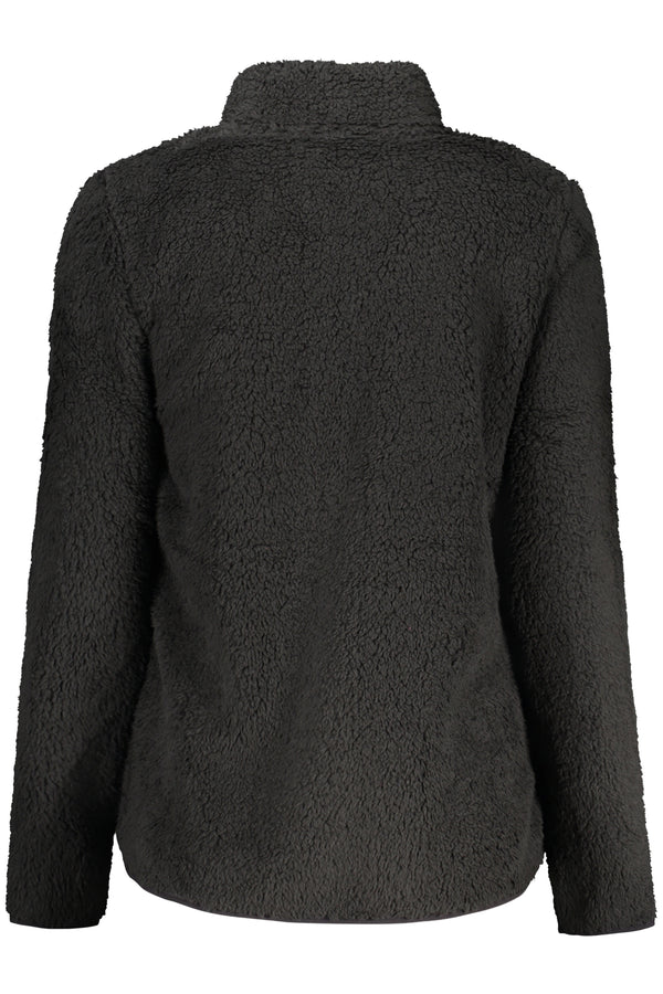 LAURA BIAGIOTTI FELPA CON ZIP DONNA NERO