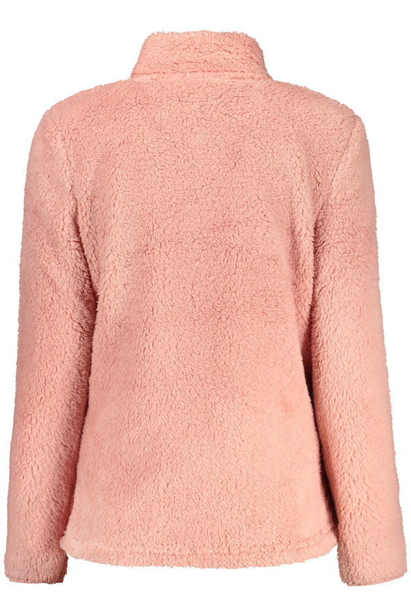 LAURA BIAGIOTTI FELPA CON ZIP DONNA ROSA
