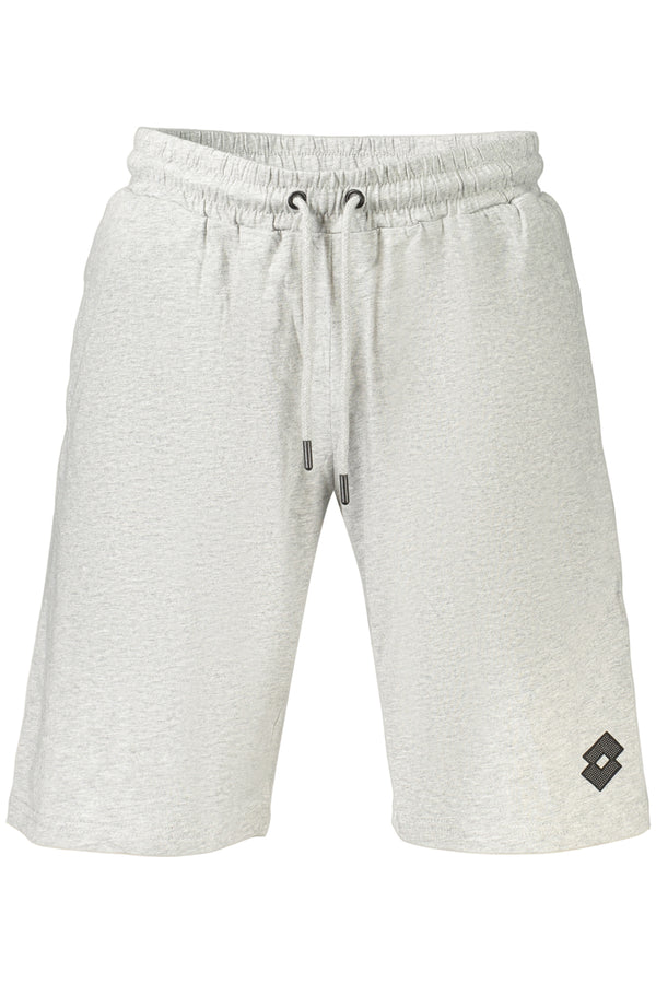LOTTO PANTALONE BERMUDA UOMO GRIGIO