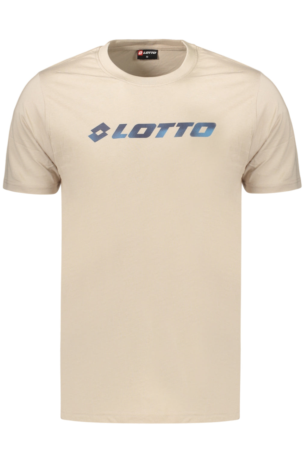 LOTTO T-SHIRT MANICHE CORTE UOMO BEIGE