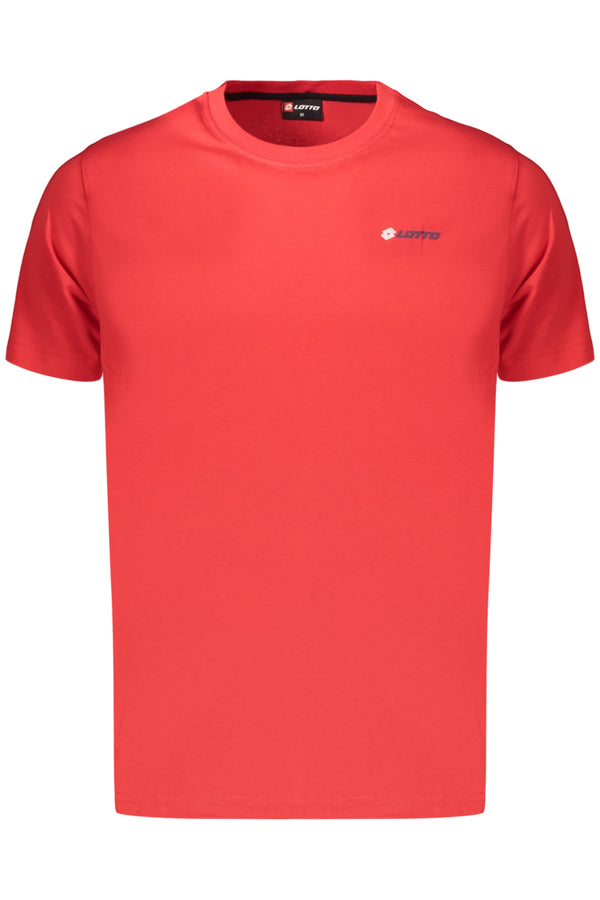 LOTTO T-SHIRT MANICHE CORTE UOMO ROSSO