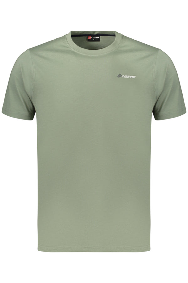 LOTTO T-SHIRT MANICHE CORTE UOMO VERDE