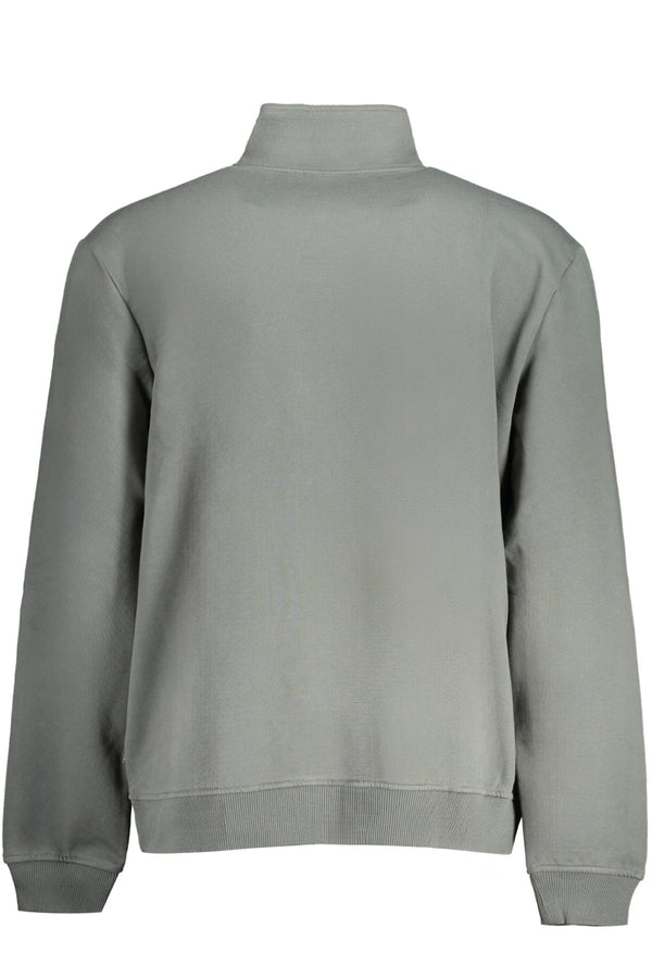 NAPAPIJRI FELPA CON ZIP UOMO VERDE