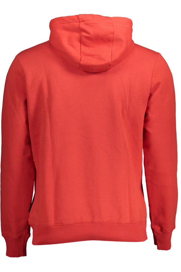 NAPAPIJRI FELPA SENZA ZIP UOMO ROSSO