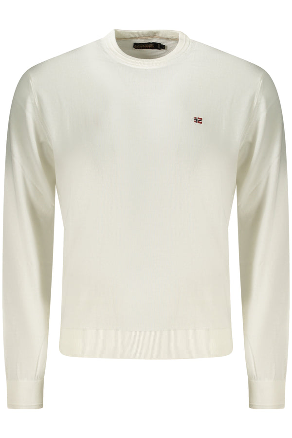 NAPAPIJRI MAGLIA UOMO BIANCO