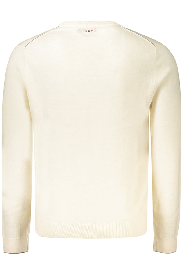 NAPAPIJRI MAGLIONE UOMO BIANCO