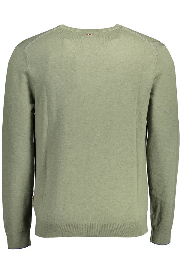 NAPAPIJRI MAGLIONE UOMO VERDE