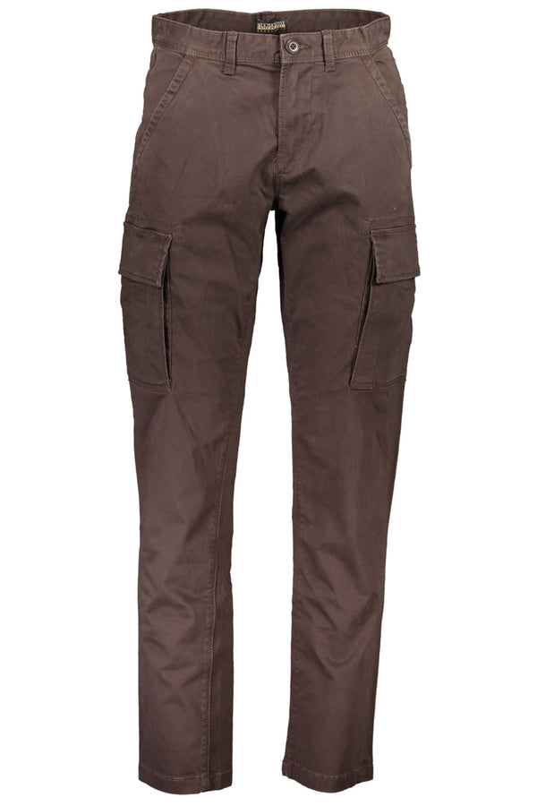 NAPAPIJRI PANTALONE UOMO MARRONE