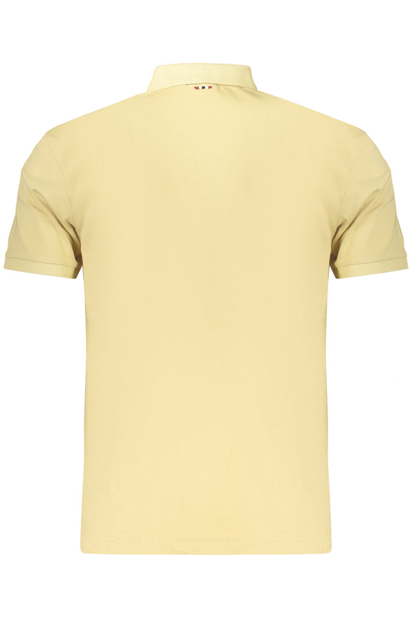 NAPAPIJRI POLO MANICHE CORTE UOMO BEIGE