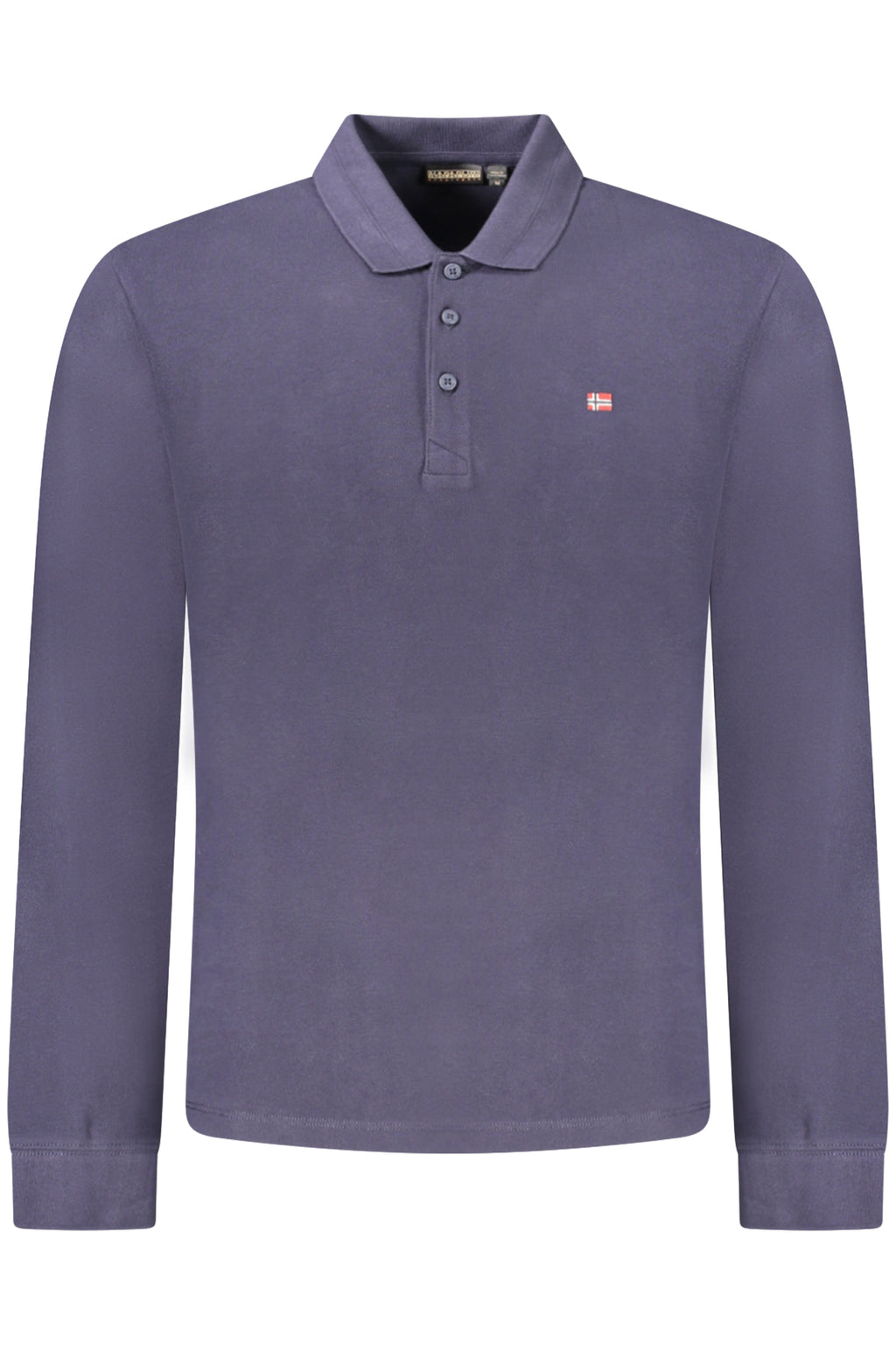 NAPAPIJRI POLO MANICHE LUNGHE UOMO BLU