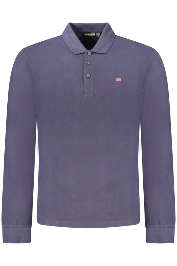 NAPAPIJRI POLO MANICHE LUNGHE UOMO BLU
