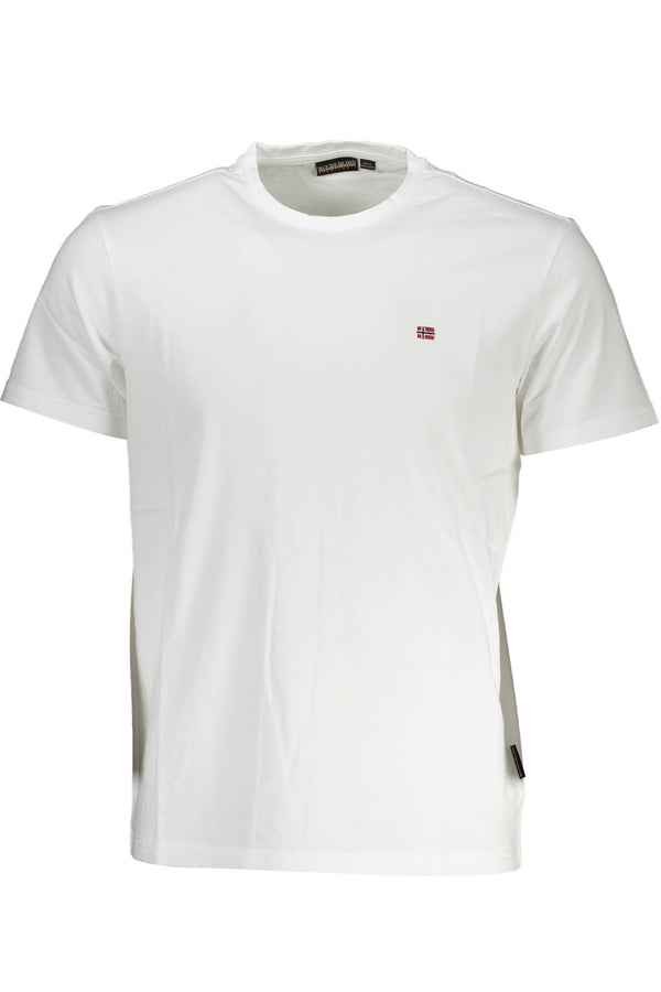 NAPAPIJRI T-SHIRT MANICHE CORTE UOMO BIANCO