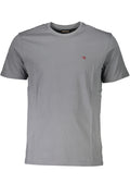 NAPAPIJRI T-SHIRT MANICHE CORTE UOMO GRIGIO
