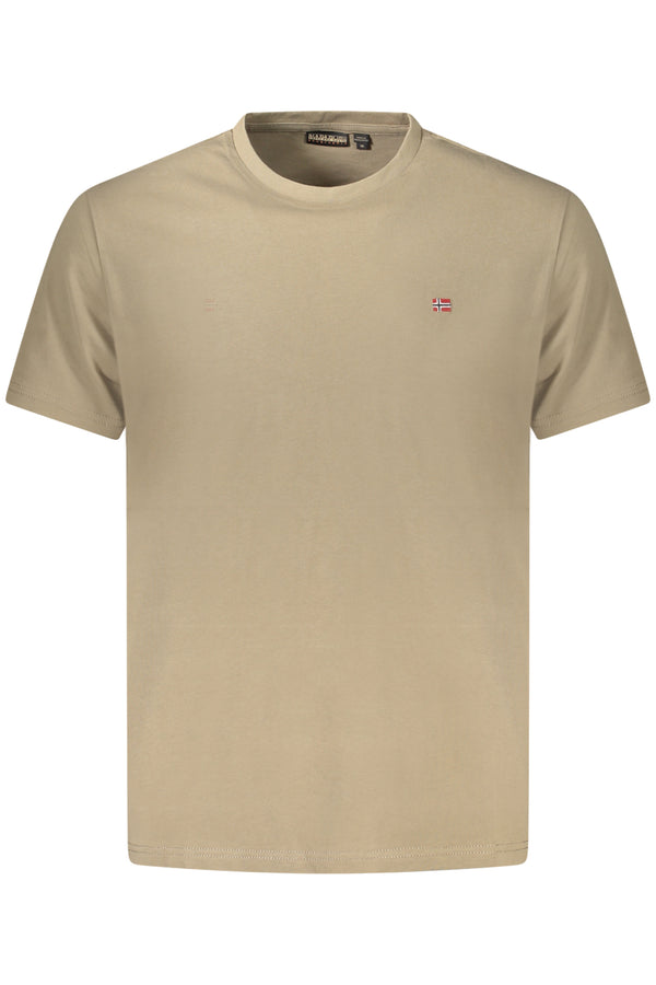 NAPAPIJRI T-SHIRT MANICHE CORTE UOMO MARRONE